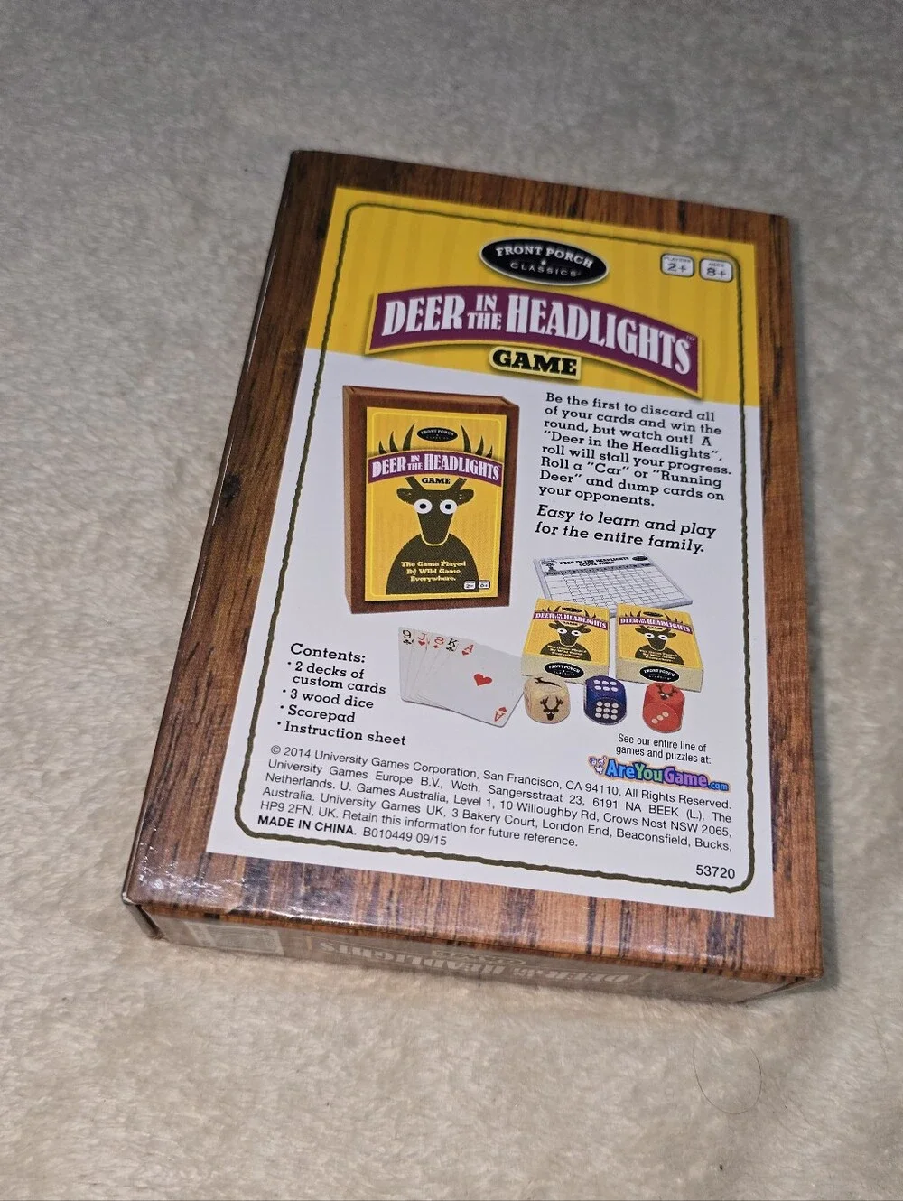 Deer in the Headlights Game by Front Porch
